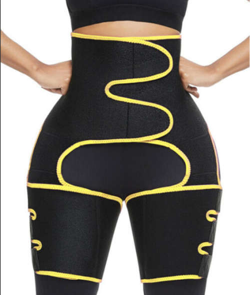 Ad Justable One-piece Waist Band Waist And Thigh Trimmer