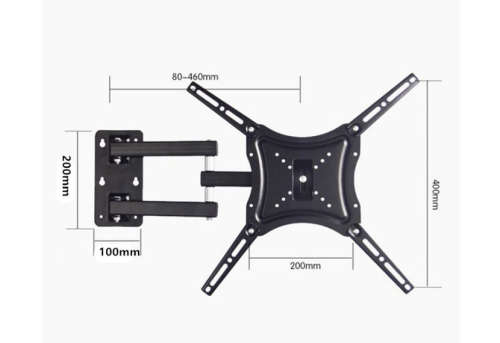14-55inch Full motion Cantilever Mount TV Bracket
