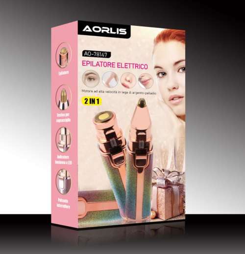 2 in 1 electric hair remover