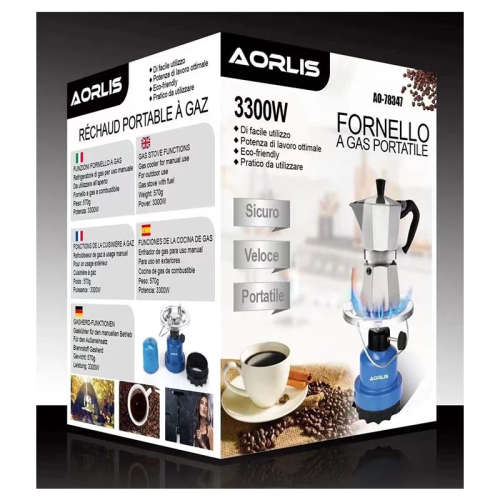 Mini travelling gas stove