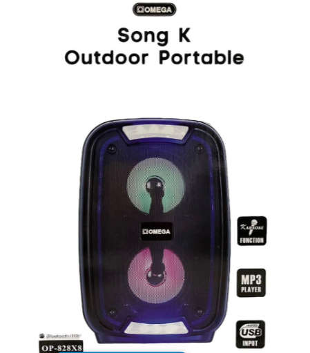 Omega Song K Outdoor Portable Bluetooth Speaker