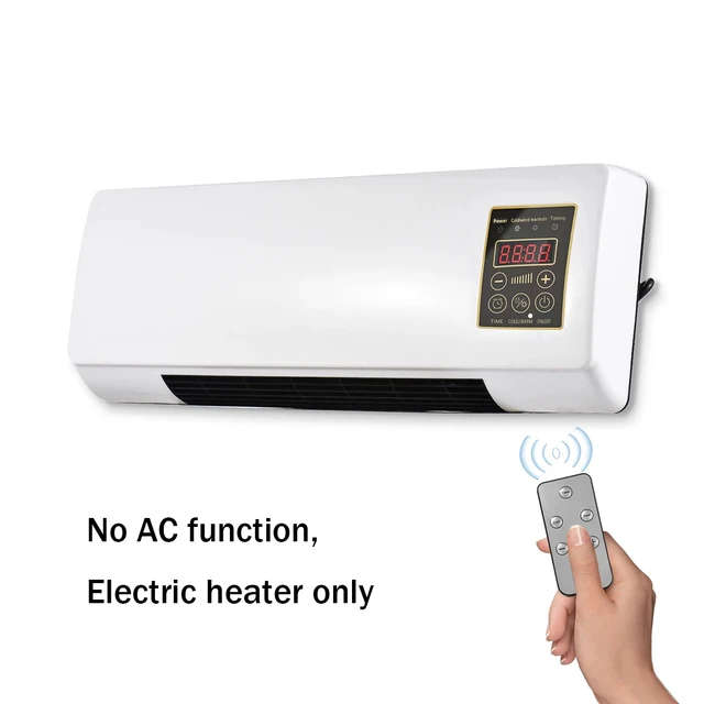 Smart Wall Heater Electric Space Heater for Bedroom