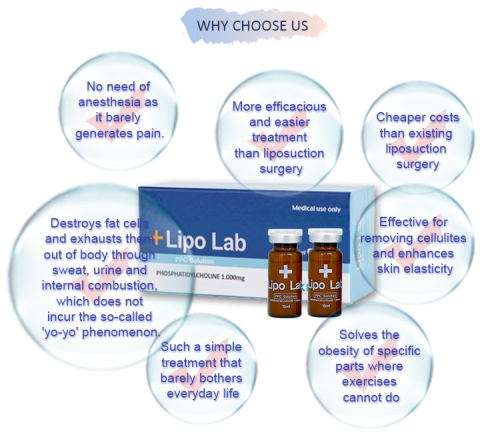 Lipo Lab Fat Dissolving Injections: The Original LipoLab- 1x10ml Lipolysis Injection Vial-