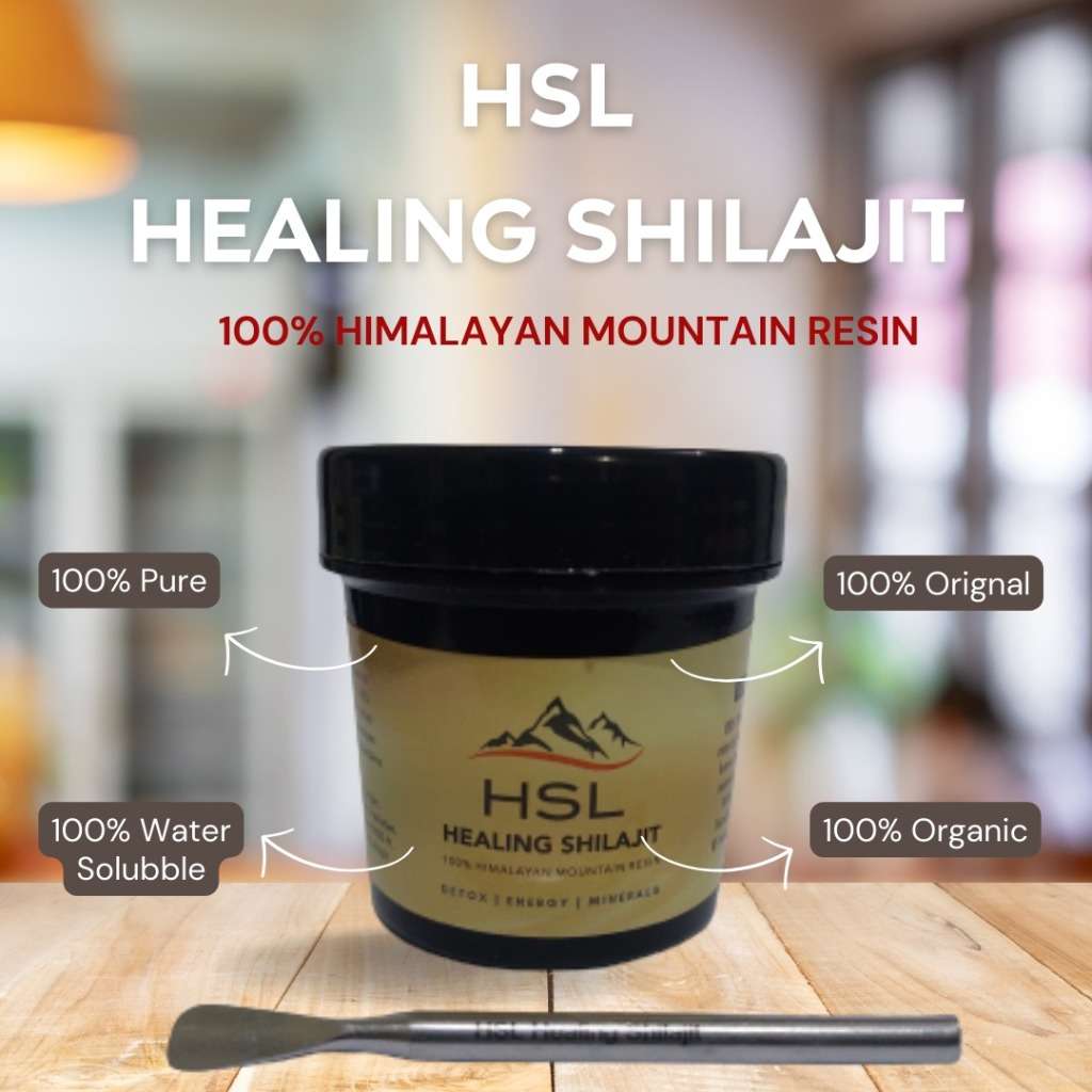 HSL Healing 100% Pure Authentic Shilajit (Certification can be Provided)