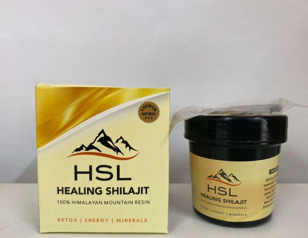 HSL Healing 100% Pure Authentic Shilajit (Certification can be Provided)