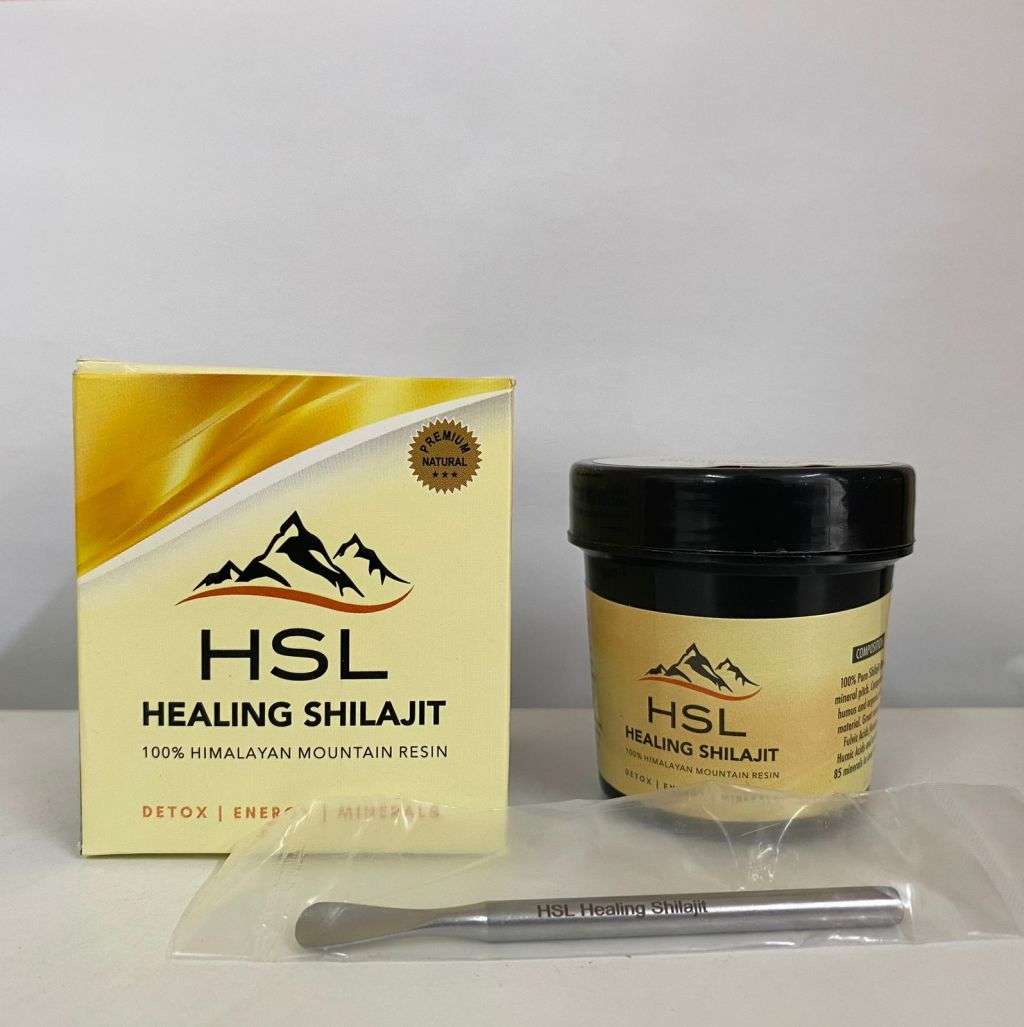 HSL Healing 100% Pure Authentic Shilajit (Certification can be Provided)
