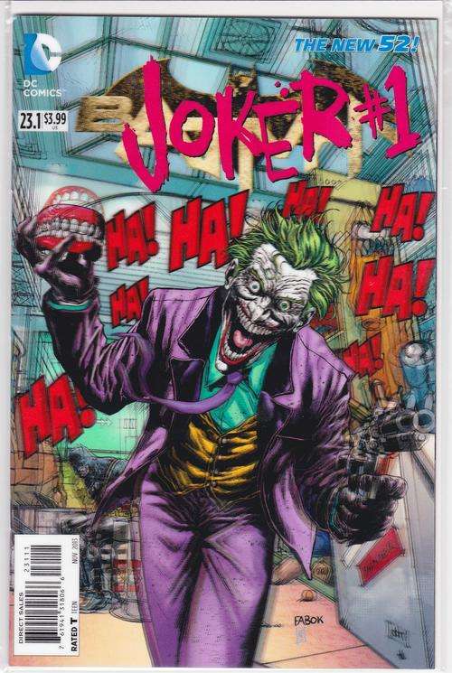 Batman 23.1 - Batman - Rare 3D Lenticular cover edition