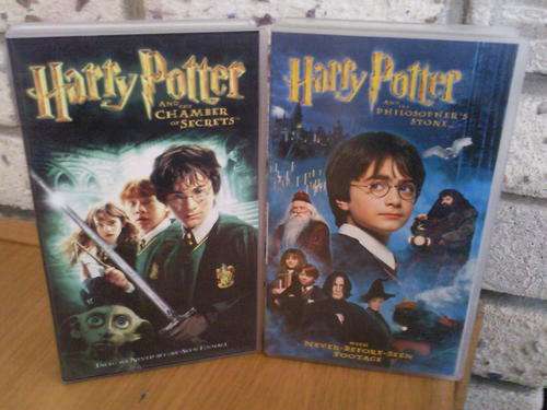 Harry Potter Vhs Cassette set