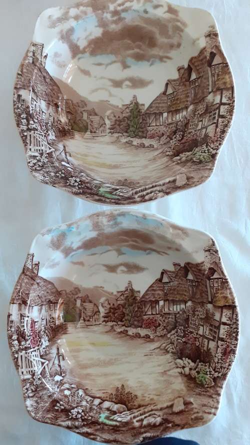 OLDE ENGLISH COUNTRY SIDE JOHNSON BROS SALAD BOWL