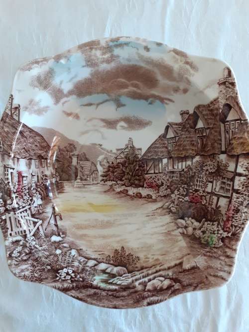OLDE ENGLISH COUNTRY SIDE JOHNSON BROS SALAD BOWL