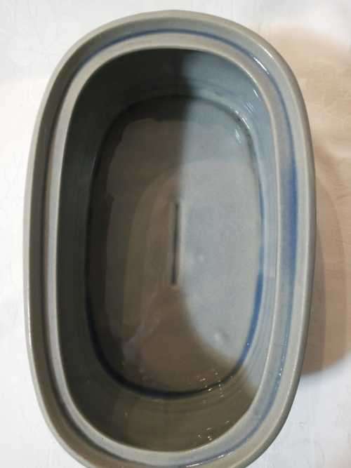 STUNNING SALT GLAZE FISH TUREEN (STAFFEL STONEWARE)