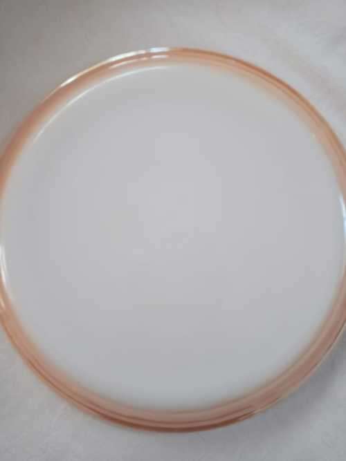 IN EXCELLENT CONDITION FIRE KING PIE DISH AND BOWL