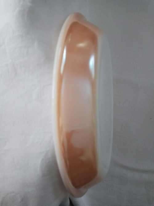 IN EXCELLENT CONDITION FIRE KING PIE DISH AND BOWL