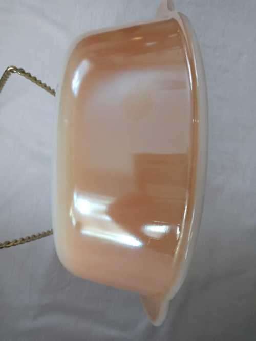 IN EXCELLENT CONDITION FIRE KING PIE DISH AND BOWL