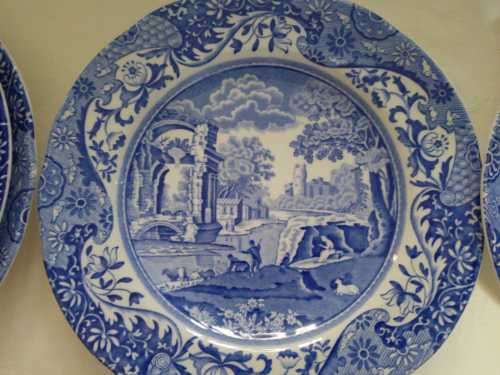 PERFECT BLUE SPODE ITALIAN TEA TRIO (4 available)