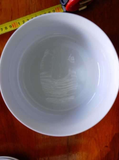 PERFECT WHITE ARZBERG SALAD BOWL (20cm diameter)
