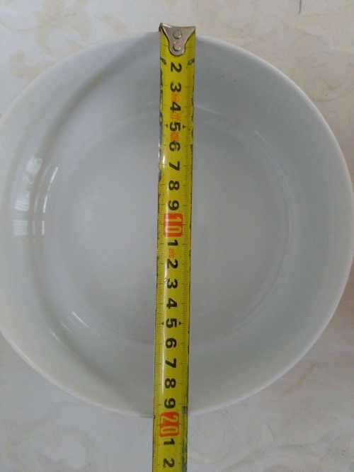 PERFECT WHITE ARZBERG SALAD BOWL (20cm diameter)