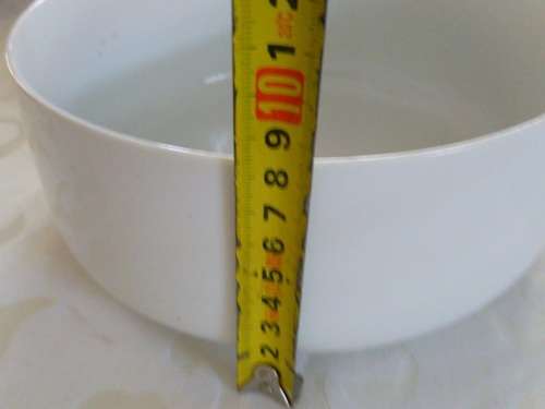 PERFECT WHITE ARZBERG SALAD BOWL (20cm diameter)