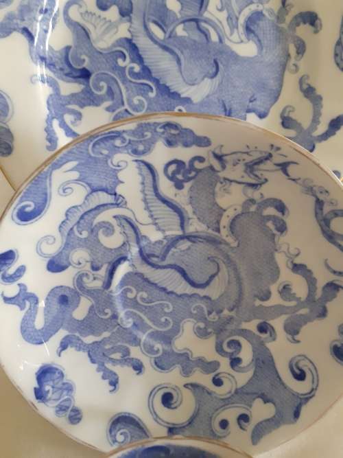 BEAUTIFUL TEA TRIO ROYAL WORCESTER