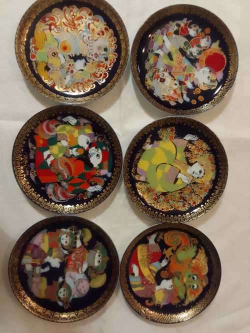 6 ROSENTHAL SAMMEL PROGRAMM STORY SERIES ALADIN no 1 to 6 PERFECT  CONDITION