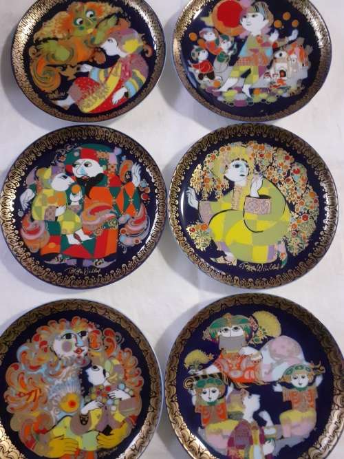 6 ROSENTHAL SAMMEL PROGRAMM STORY SERIES ALADIN no 1 to 6 PERFECT  CONDITION