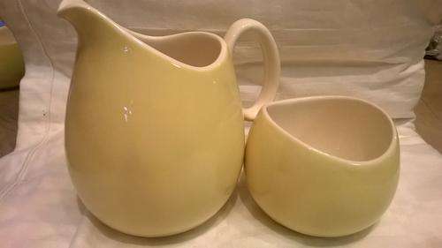 Continental China Milk Jug and Sugar pot