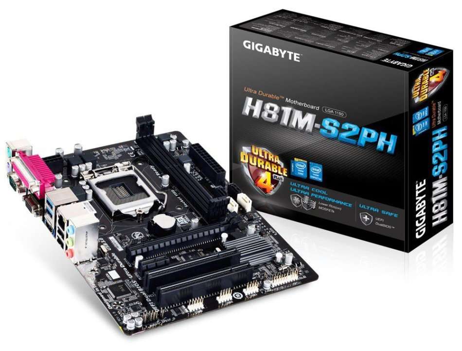 Gigabyte H81M-S2PH Series Motherboard Lga 1150