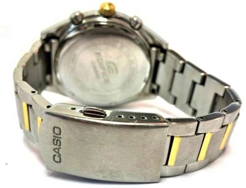 CASIO EDIFICE EF-503SG-1AV  Men`s Chronograph Black Dial Watch.