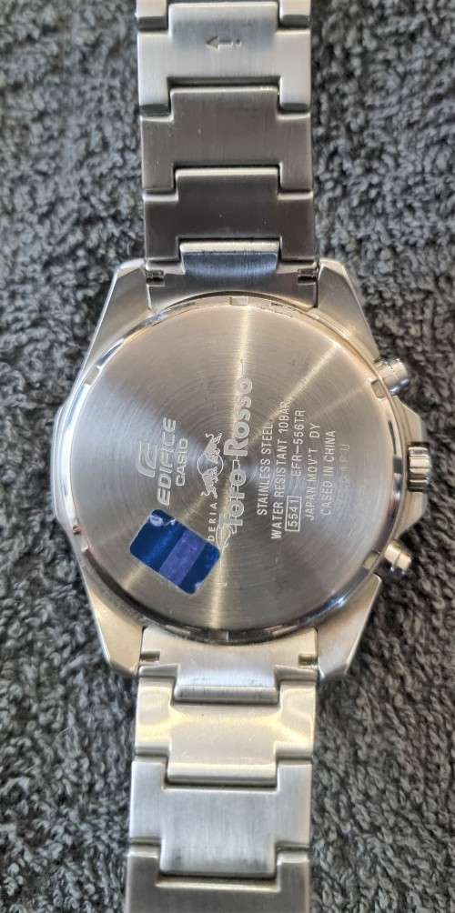 LIMITED EDITION!!   Casio Edifice Scuderia Toro Rosso Special Edition Chronograph Watch EFR-556TR-1A