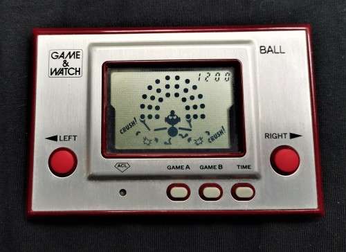 NEW NINTENDO GAME AND WATCH BALL (REPRINT 2010)