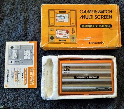 NINTENDO GAME AND WATCH DONKEY KONG (DK52)