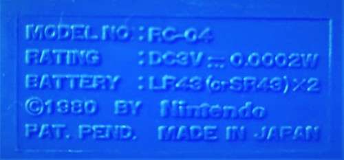 VINTAGE NINTENDO GAME AND WATCH FIRE (RC04) 1980