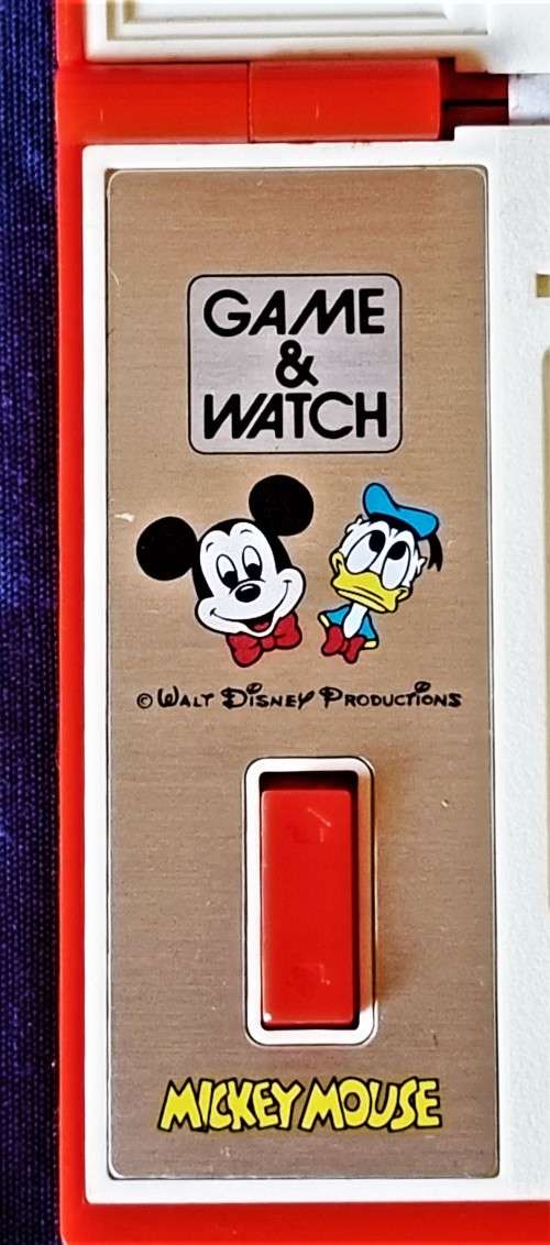 VINTAGE NINTENDO GAME AND WATCH MICKEY and  DONALD (DM53)  MULTI SCREEN 1982. VINTAGE NINTENDO GAME