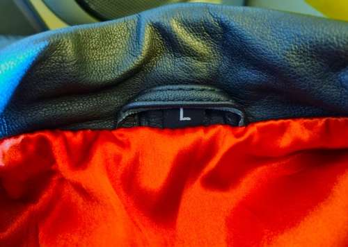 SUPERB QUALITY LADIES LEATHER BIKER JACKET.