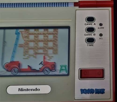 VINTAGE NINTENDO GAME and WATCH MICKEY and DONALD (DM53). MULTI-SCREEN
