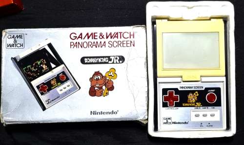 NINTENDO GAME AND WATCH PANORAMA SCREEN DONKEY KONG JNR (CJ93)