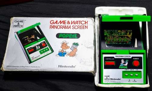 NINTENDO GAME AND WATCH PANORAMA SCREEN POPEYE (PG92)