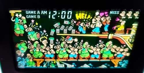 NINTENDO GAME AND WATCH PANORAMA SCREEN POPEYE (PG92)