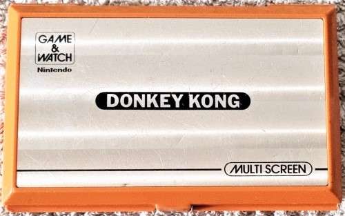 VINTAGE NINTENDO GAME AND WATCH DONKEY KONG MULTI SCREEN (DK52)
