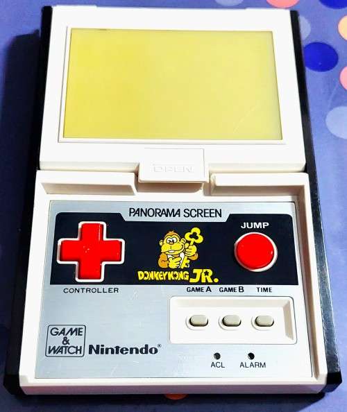 NINTENDO GAME AND WATCH PANORAMA SCREEN DONKEY KONG JNR (CJ93)