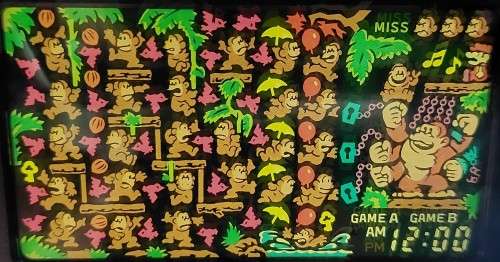 NINTENDO GAME AND WATCH PANORAMA SCREEN DONKEY KONG JNR (CJ93)