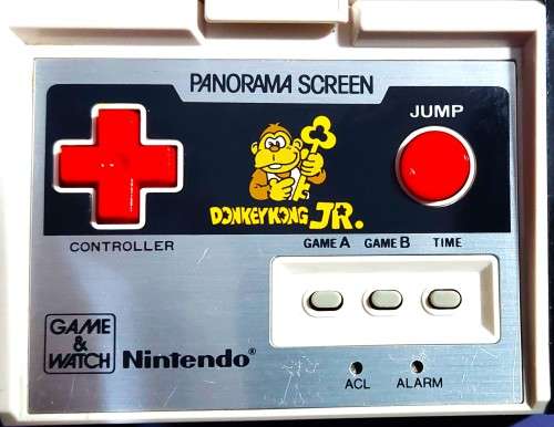 NINTENDO GAME AND WATCH PANORAMA SCREEN DONKEY KONG JNR (CJ93)