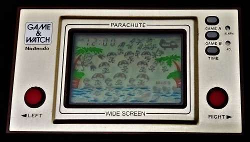 VINTAGE NINTENDO GAME AND WATCH PARACHUTE (PR-21)