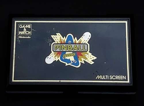 NINTENDO GAME AND WATCH MULTI-SCREEN PINBALL (PB59) 1983