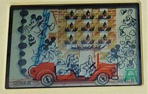 VINTAGE NINTENDO GAME and WATCH MICKEY and DONALD (DM53). MULTI-SCREEN