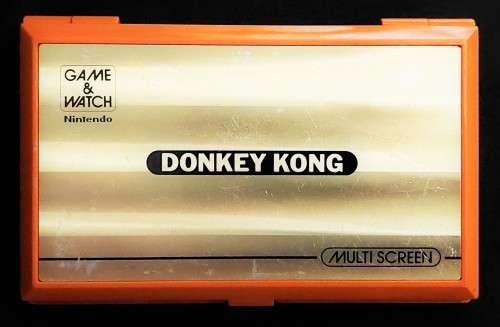 VINTAGE MINT CONDITION1982 NINTENDO GAME AND WATCH DONKEY KONG MULTI SCREEN (DK52)