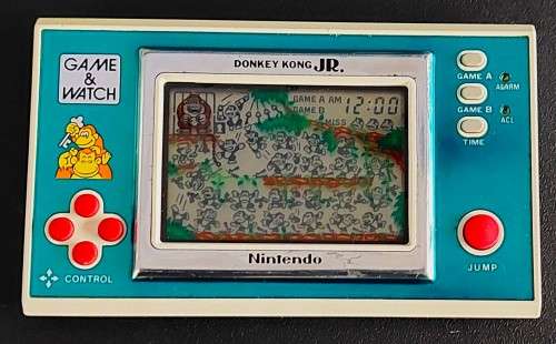VINTAGE NINTENDO GAME AND WATCH DONKEY K0NG JR (DJ-101)