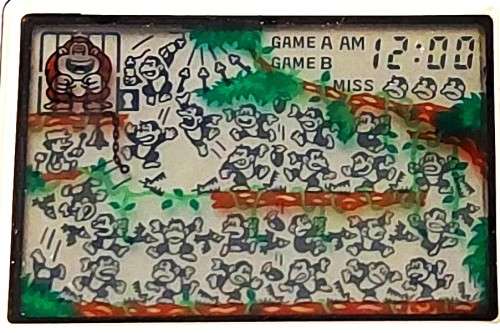 VINTAGE NINTENDO GAME AND WATCH DONKEY K0NG JR (DJ-101)