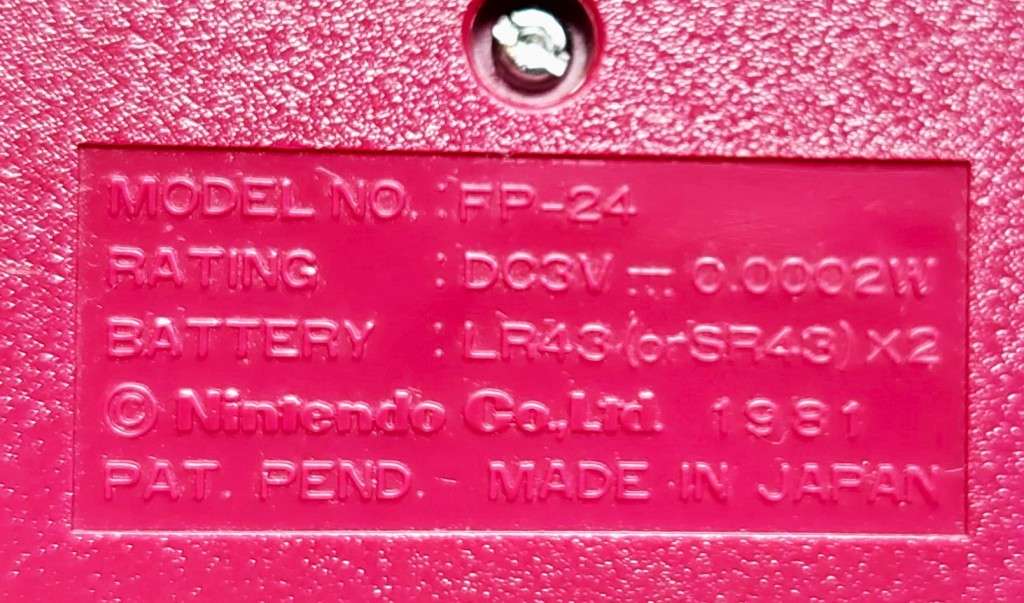 RARE! VINTAGE 1981 NINTENDO GAME AND WATCH CHEF(FP24).