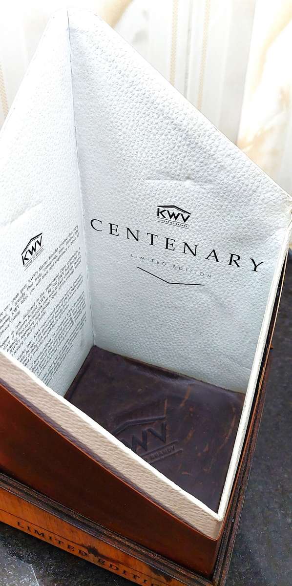 KWV 100 YEAR OLD BRANDY - CENTENARY LIMITED EDITION NO.88/100